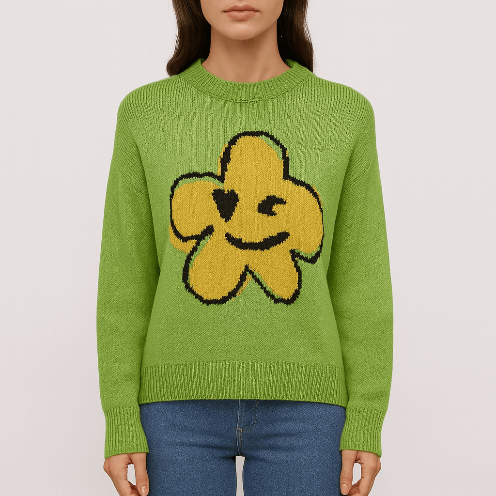 Rosgrove | Women - Knitted Jumper - Floral Design