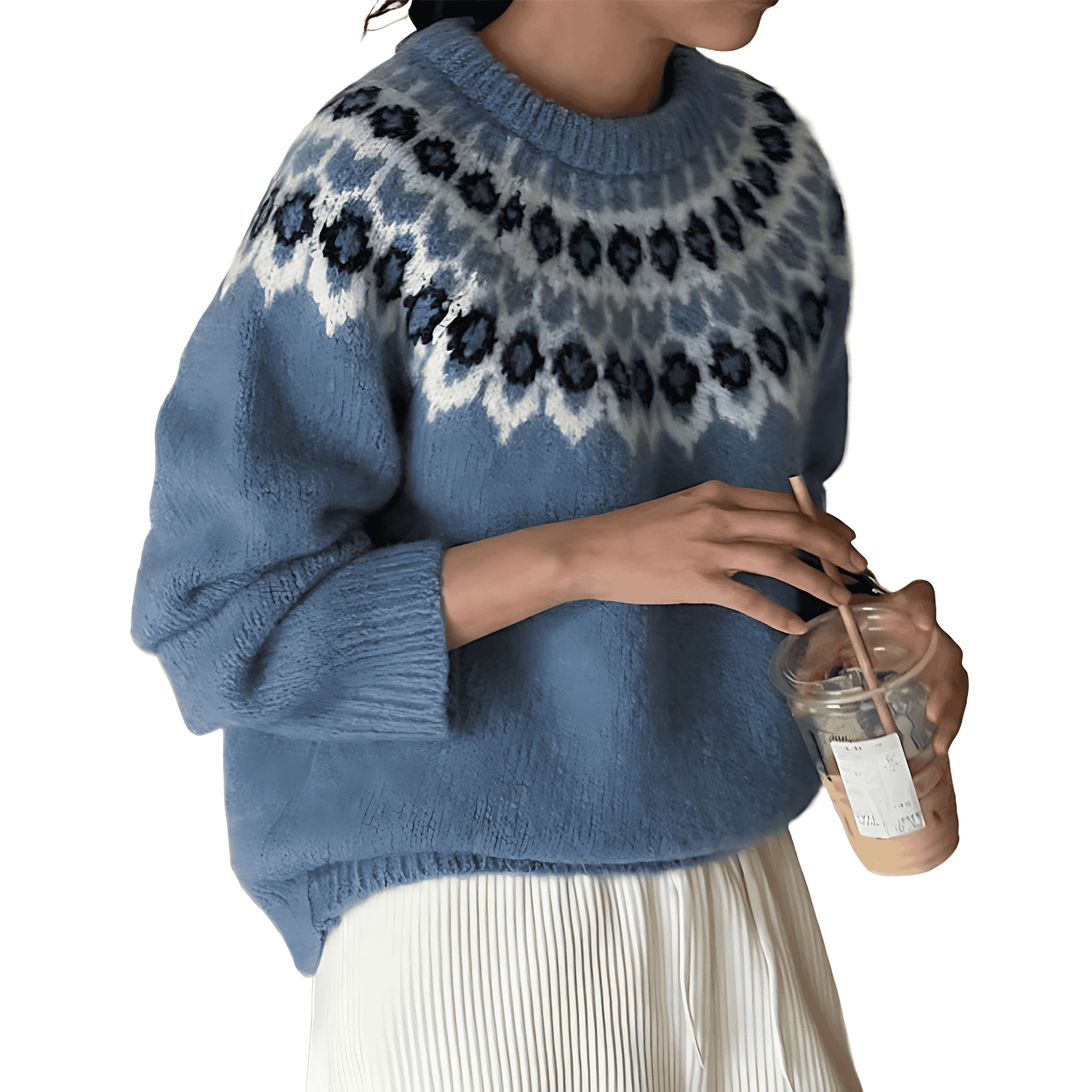 Rosgrove | Women - Knitted Jumper - Traditional Norwegian Design