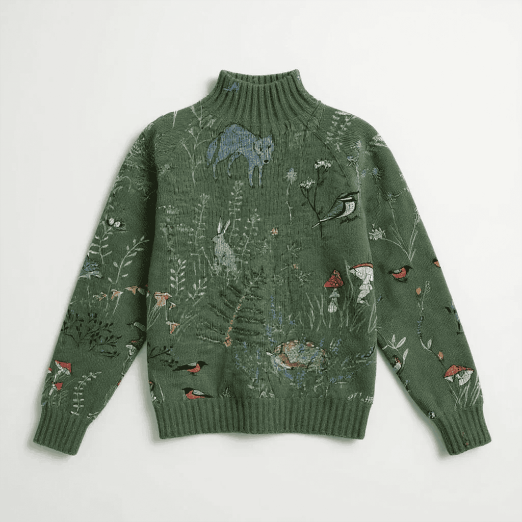 Rosgrove | Women - Knitted Jumper - Forest Print