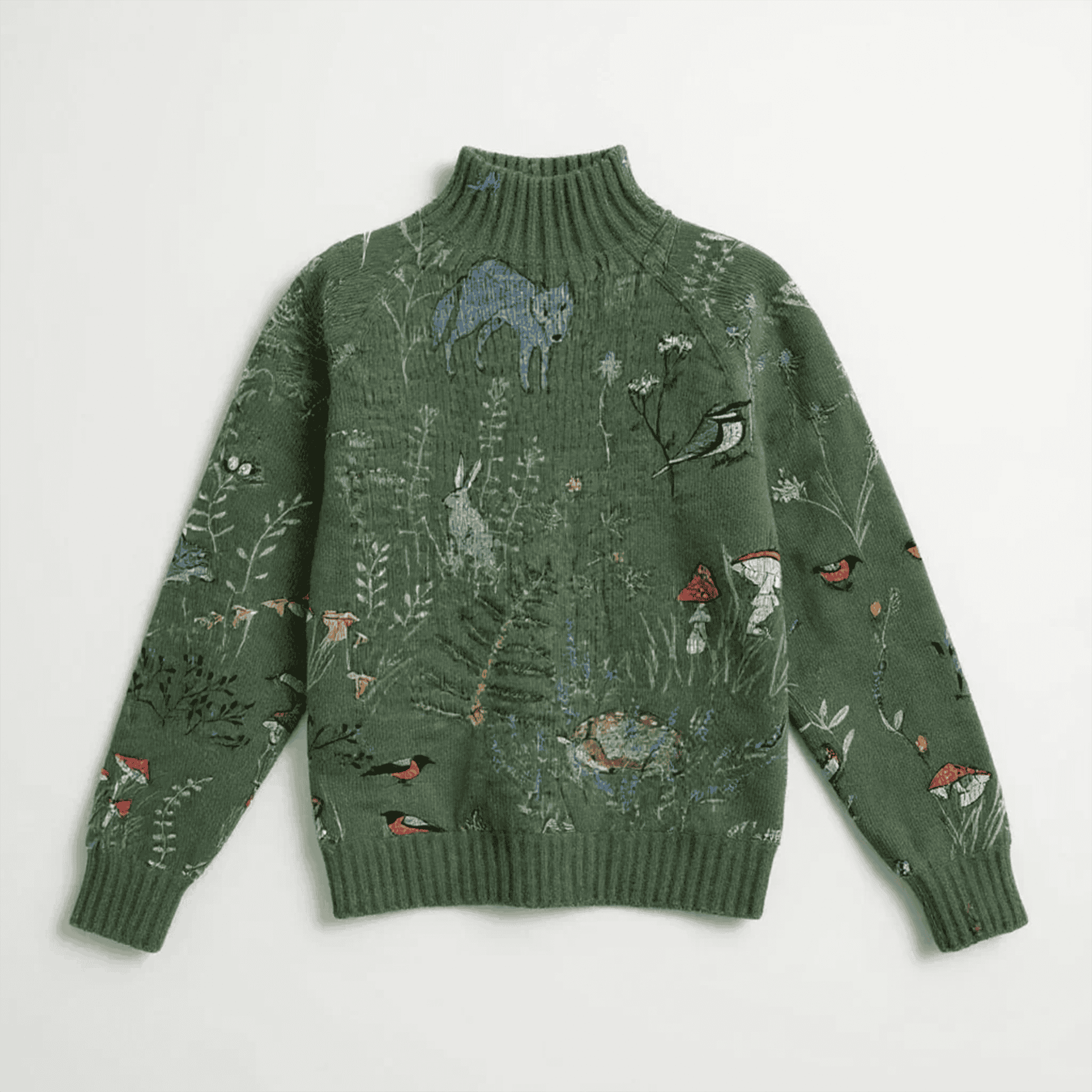 Rosgrove | Women - Knitted Jumper - Forest Print
