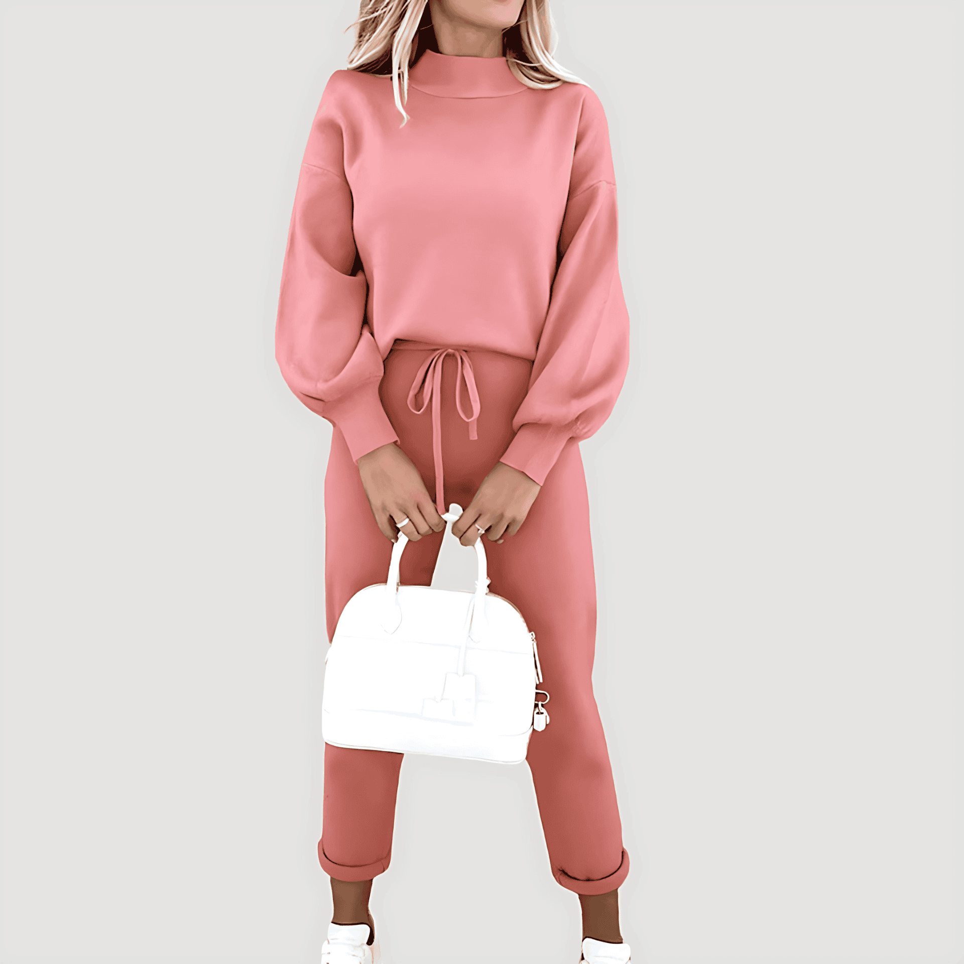 Rosgrove | Women - Knitted Tracksuit Set - Cozy Loungewear