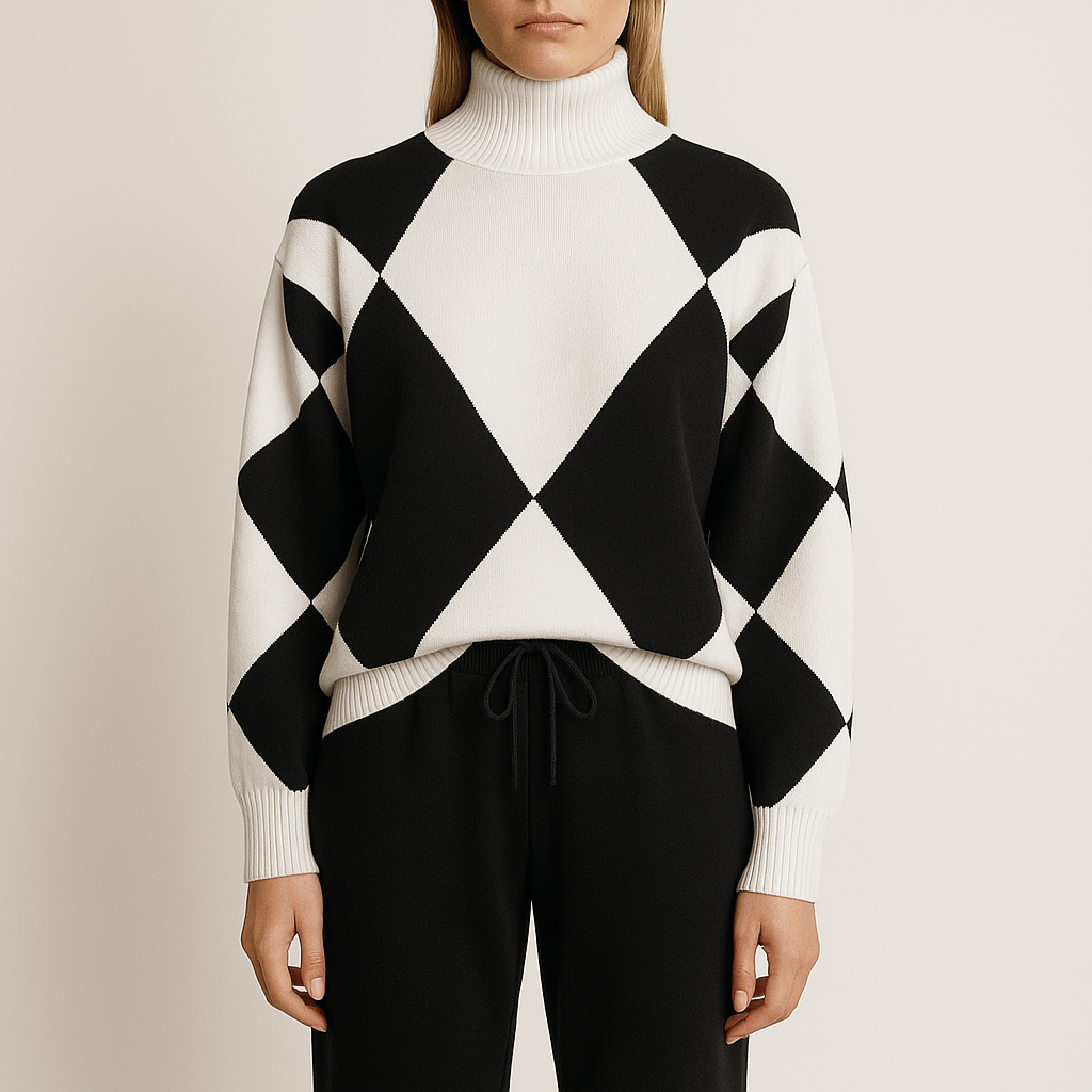 Rosgrove | Women - Knitted Winter Loungewear - Jumper & Joggers