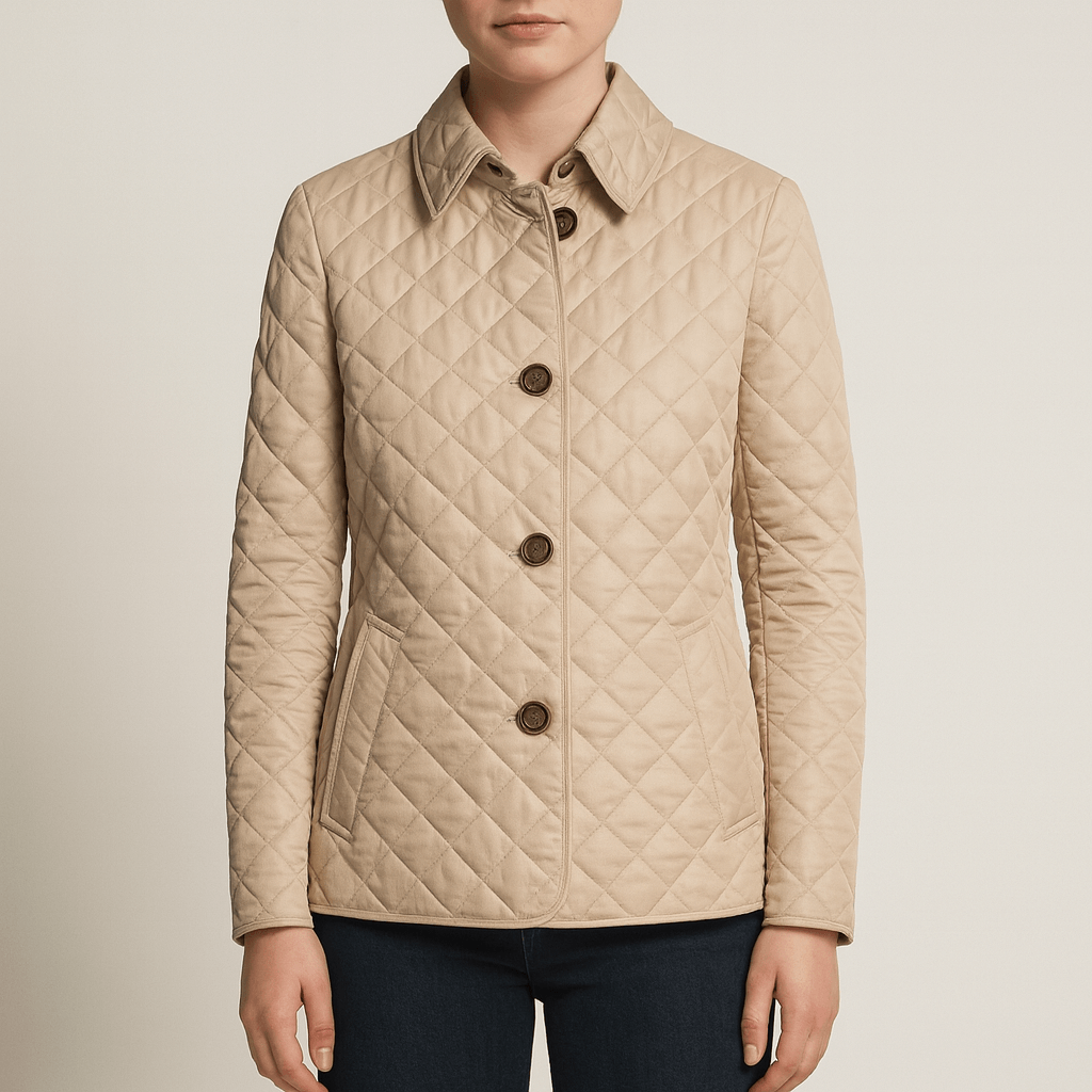 Rosgrove | Women - Light Padded Summer Jacket - Diamond Knit
