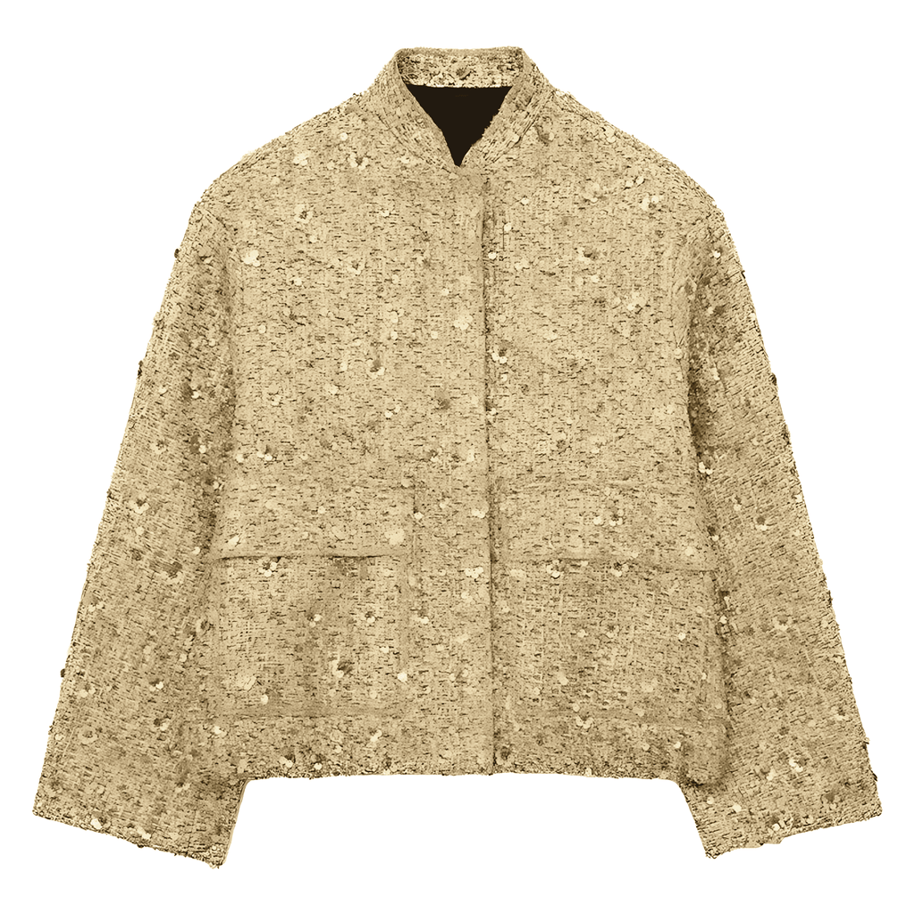 Rosgrove | Women - Light Sequin Short Jacket - Stylish & Fun