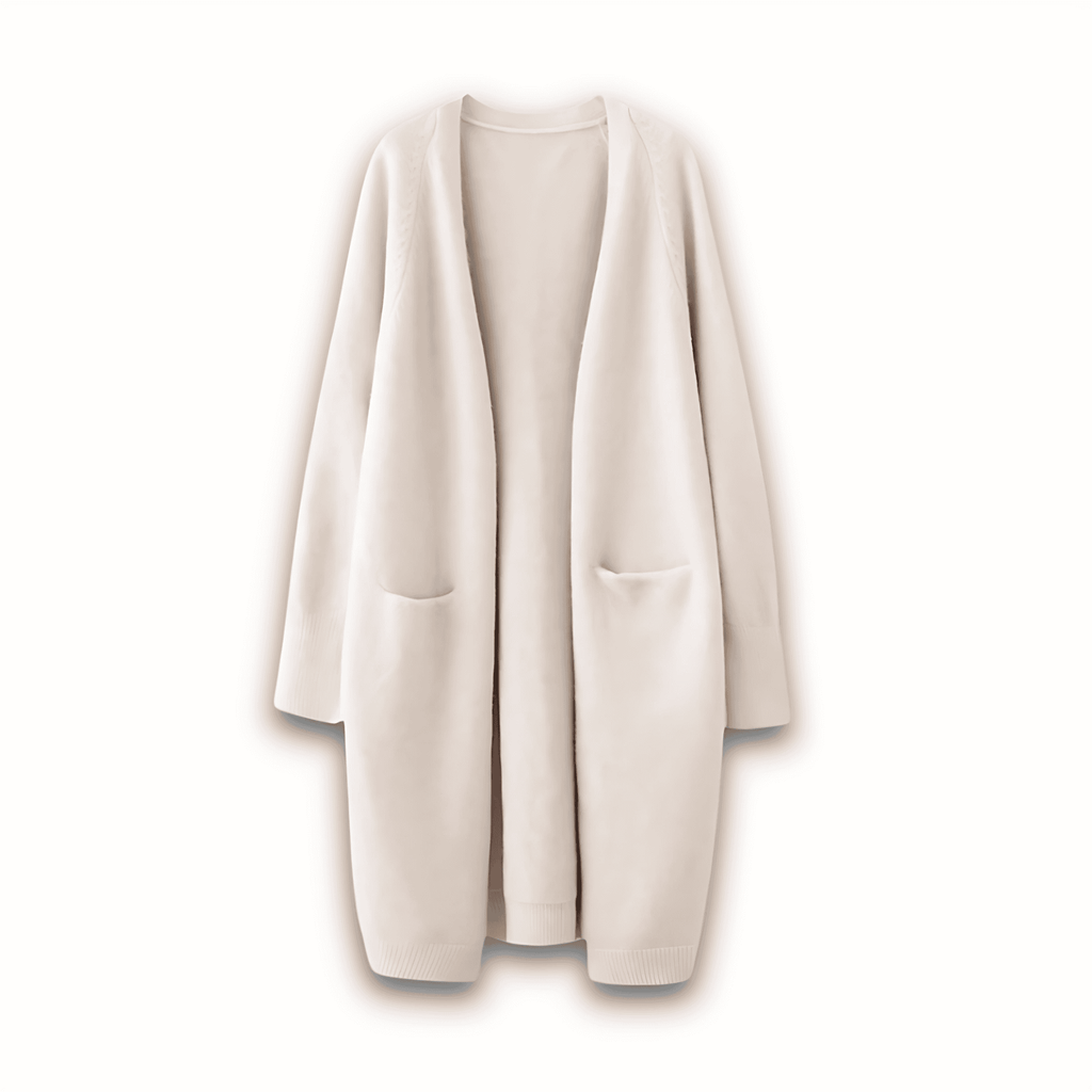 Rosgrove | Women - Long Cardigan Coat - Cosy Knit Style