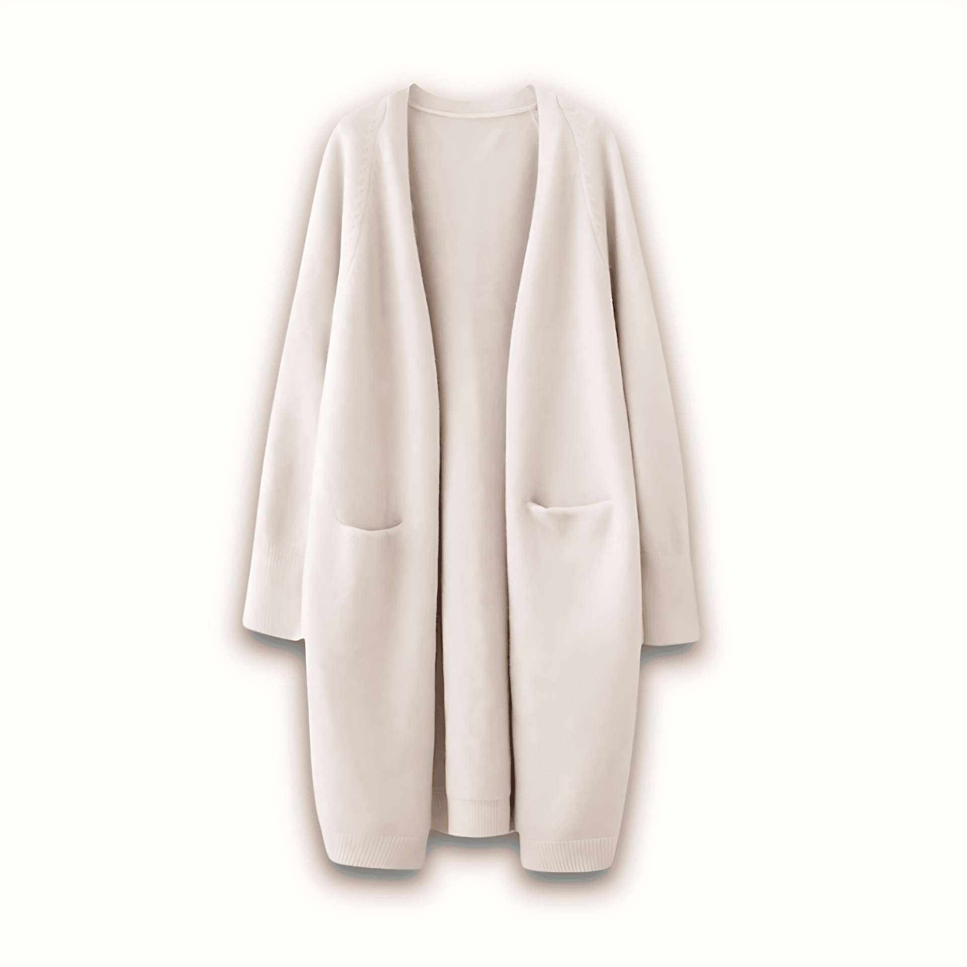 Rosgrove | Women - Long Cardigan Coat - Cosy Knit Style