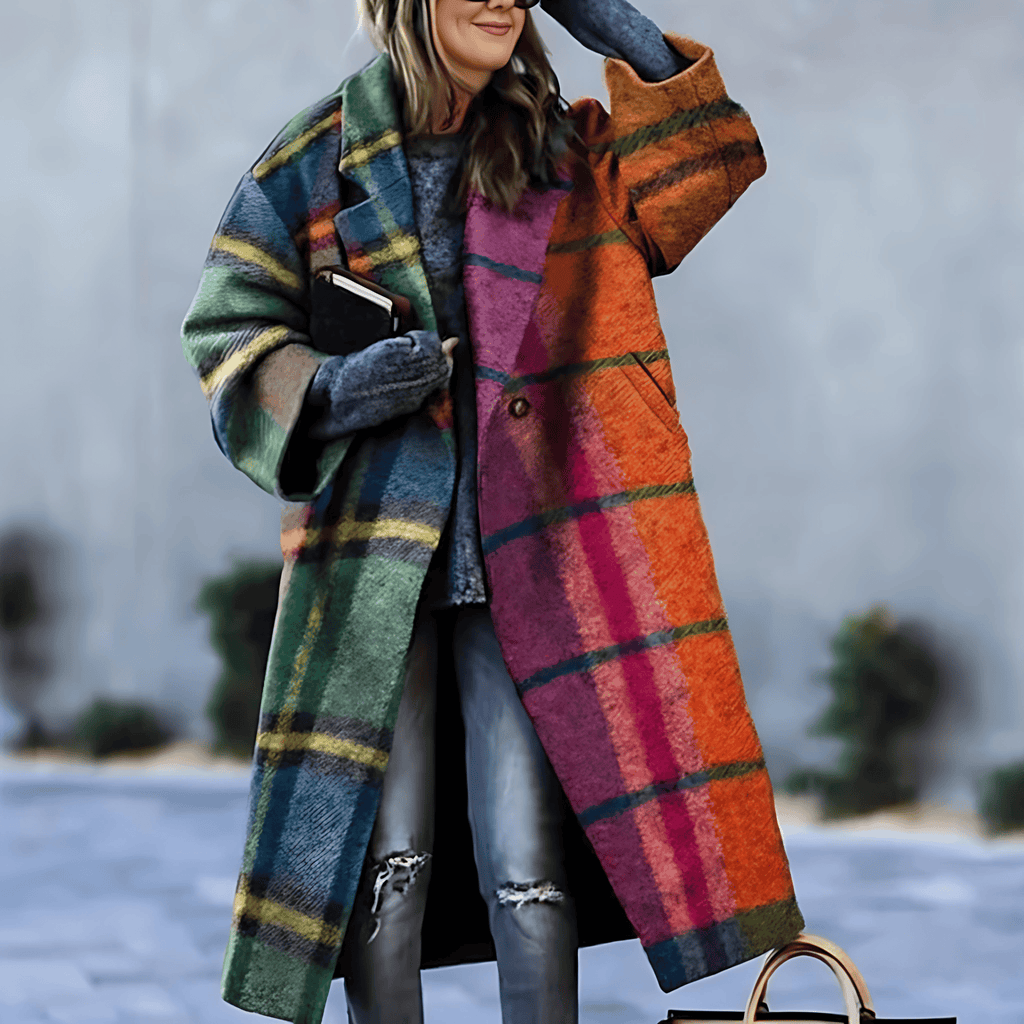 Rosgrove | Women - Long Coat Plus Size - Wool Blend