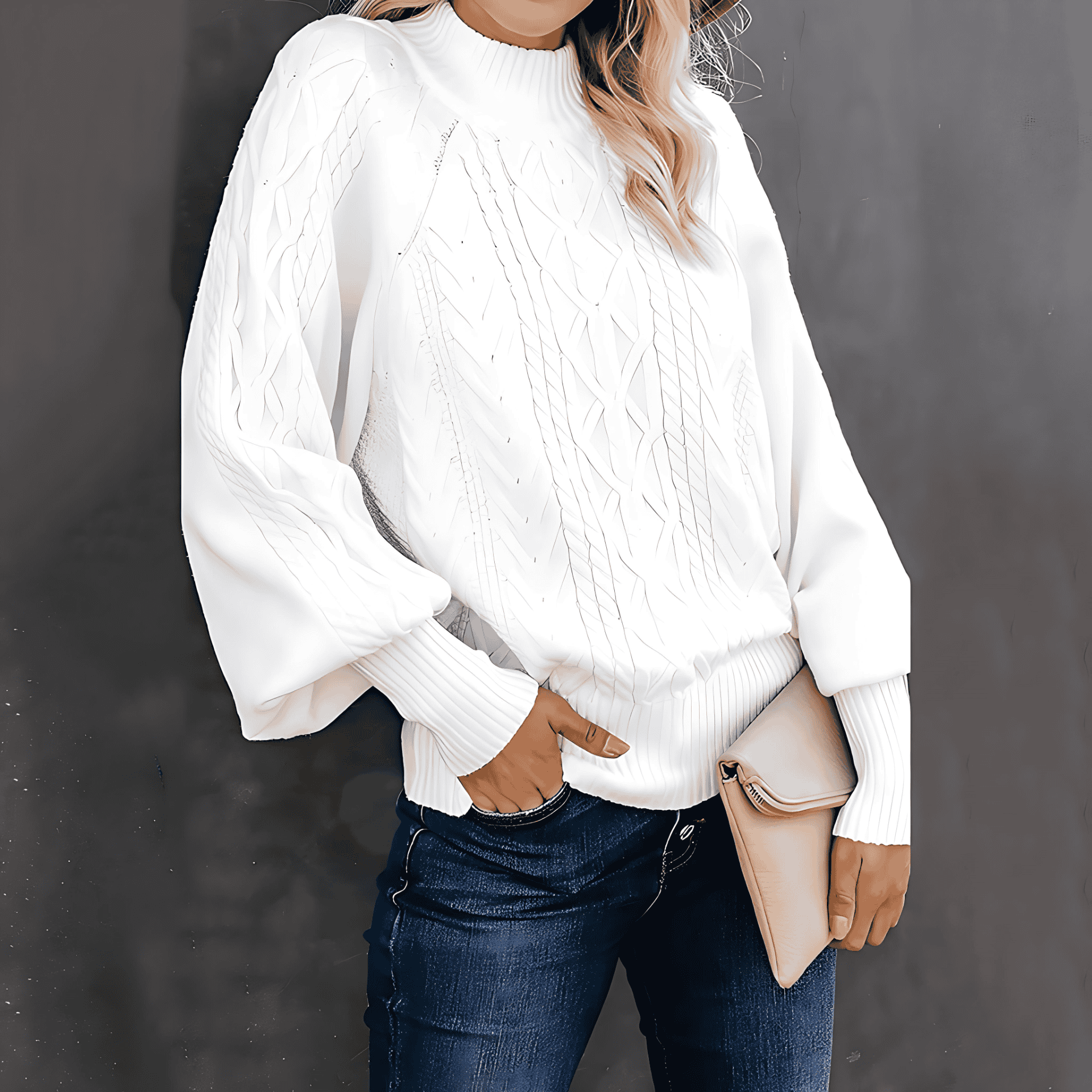 Rosgrove | Women - Loose Fit Turtleneck Jumper