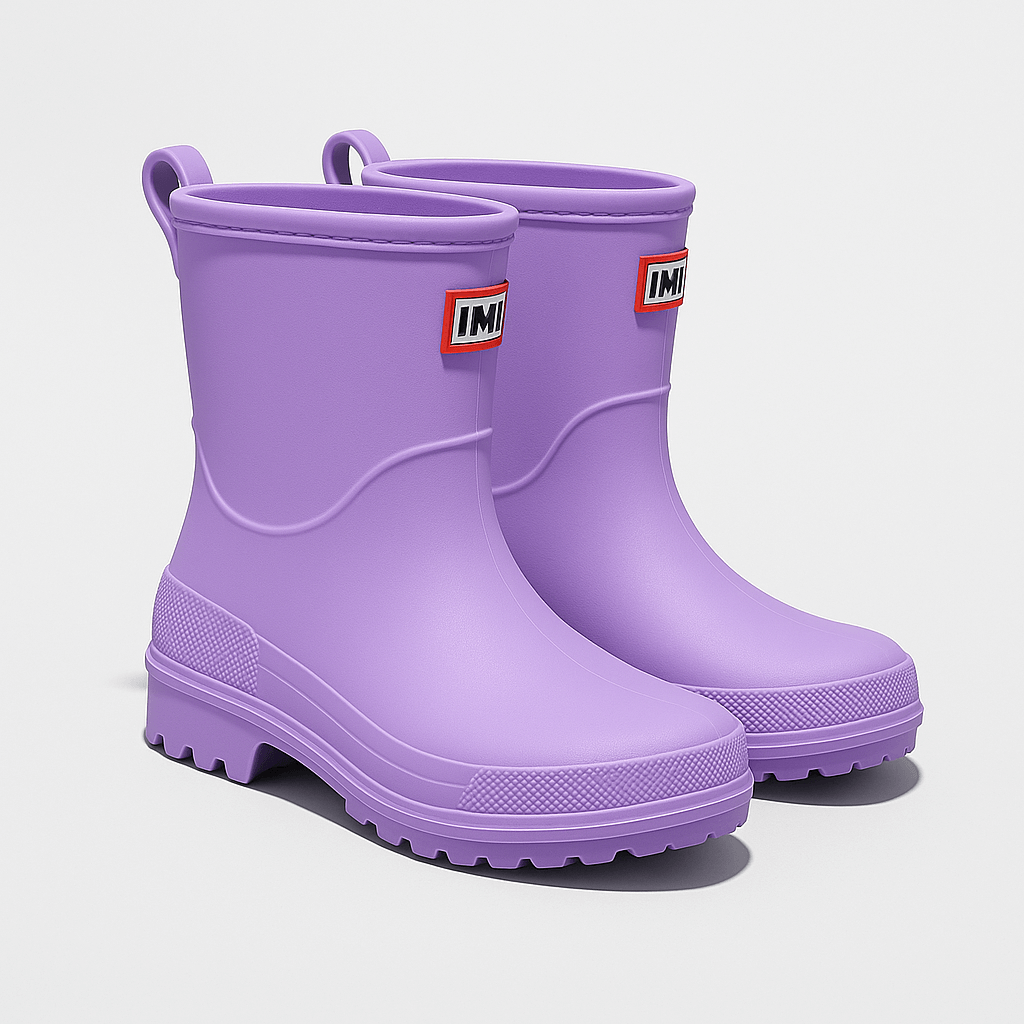 Rosgrove | Women - Mid-Calf Waterproof Rain Boots - Non-Slip Sole