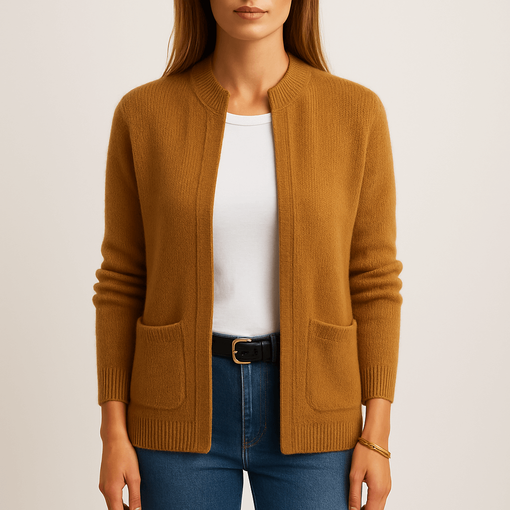 Rosgrove | Women - Open Front Knit Cardigan – Relaxed Fit