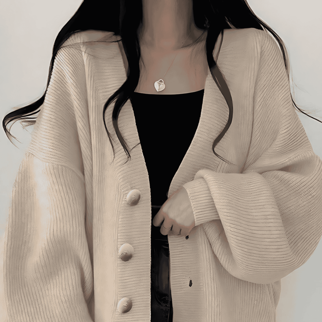 Rosgrove | Women - Oversized Cardigan – Button-Down
