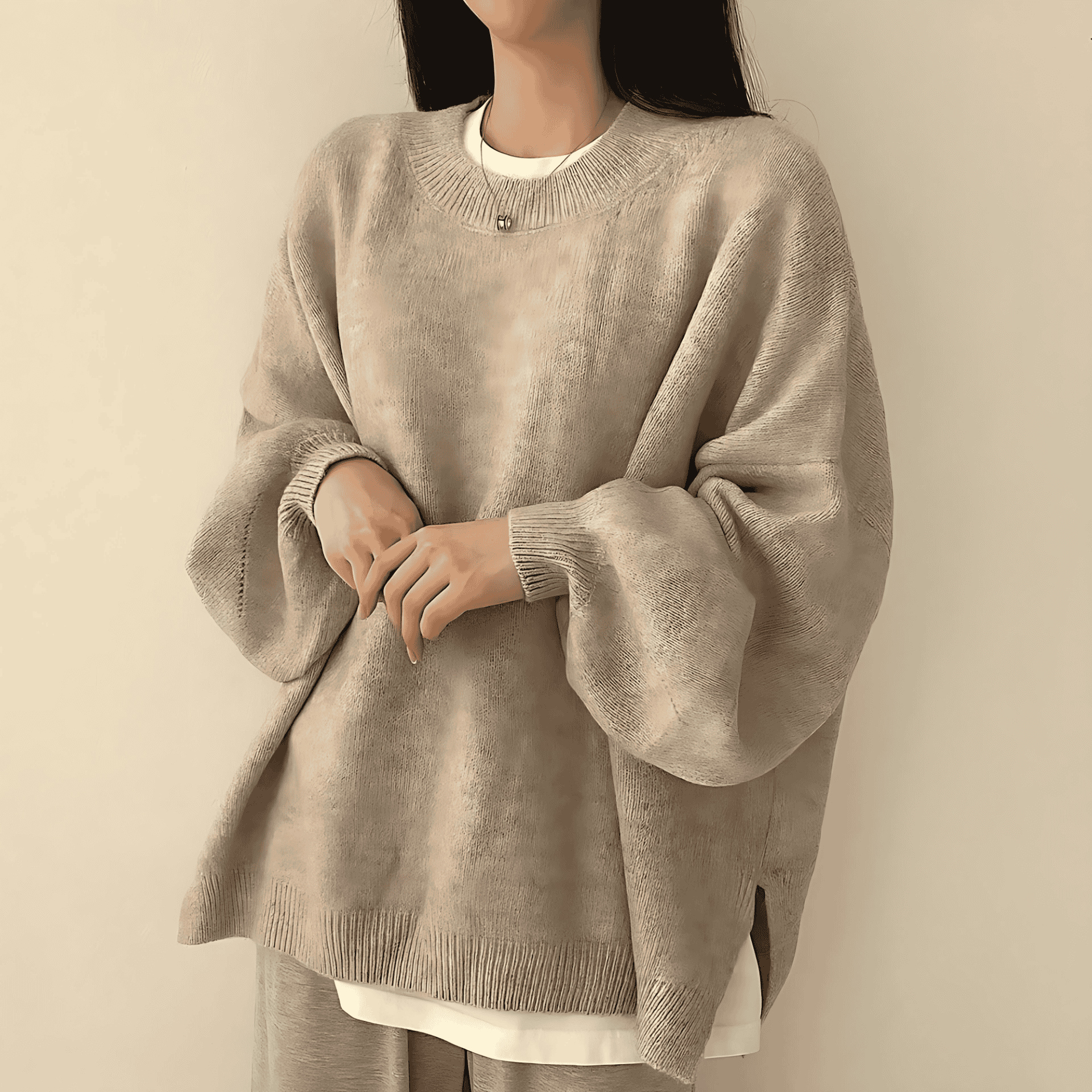 Rosgrove | Women - Oversized Drop Shoulders Jumper - Relaxed Fit