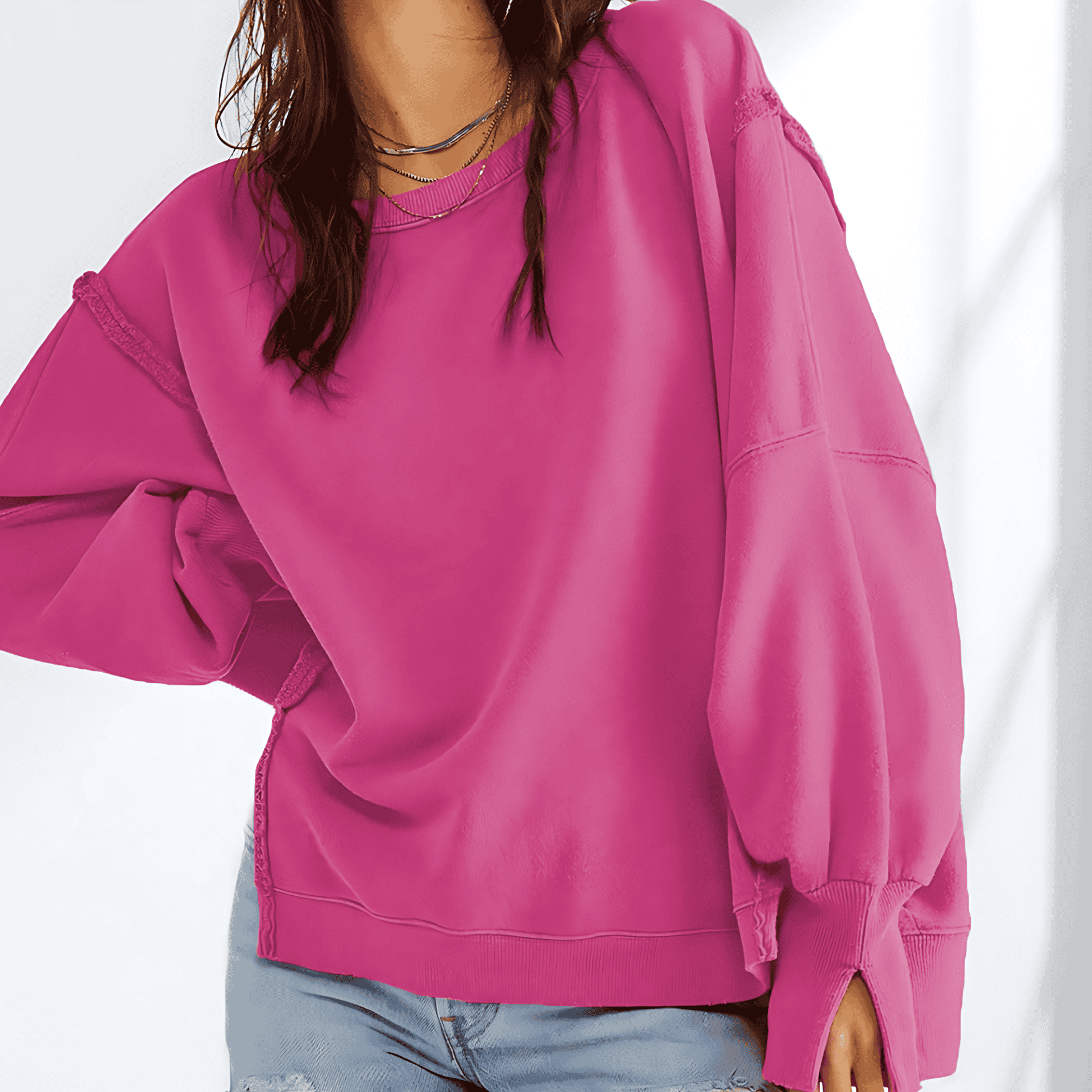 Rosgrove | Women - Oversized Sweatshirt - Casual Style