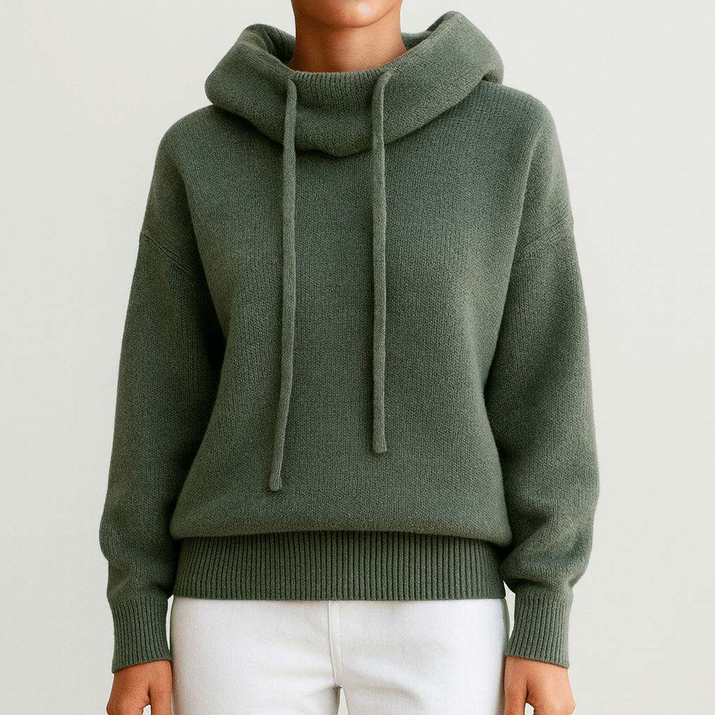 Rosgrove | Women - Oversized Turtleneck Sweater - Wool Mix