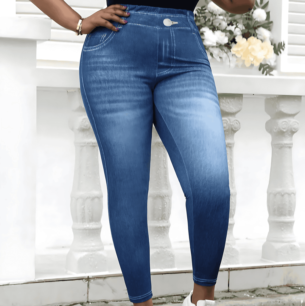Rosgrove | Women - Plus Size Jeggings - Stretch Fabric