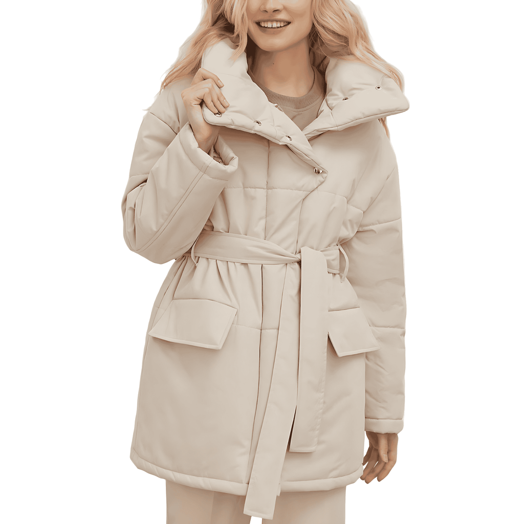 Rosgrove | Women - Quilted Cotton Jacket - Oversized & Belted