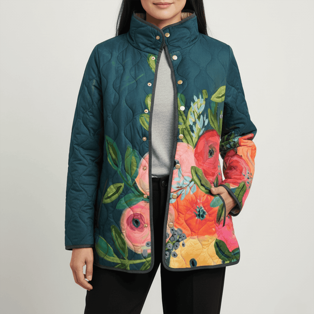 Rosgrove | Women - Quilted Floral Jacket