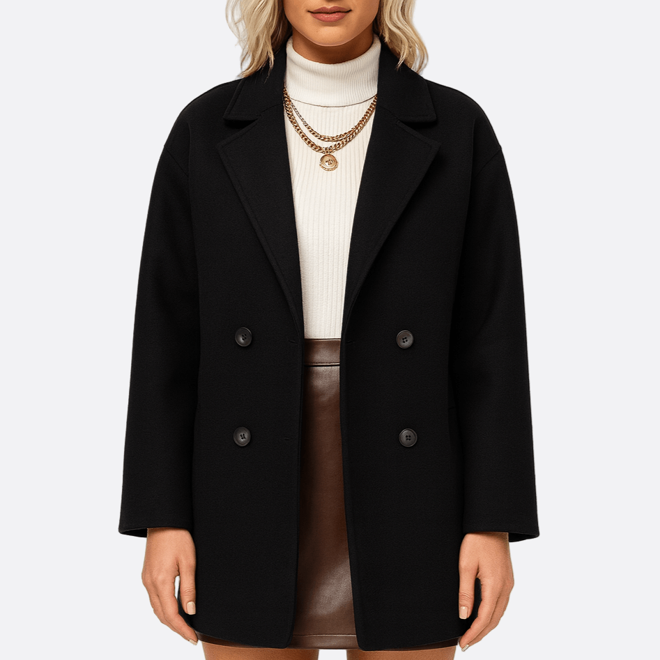 Rosgrove | Women - Relaxed Fit Wool Coat - Double-Breasted