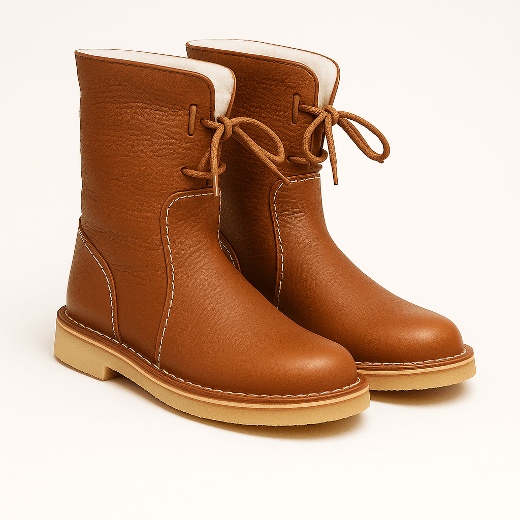 Rosgrove | Women - Shearling-Lined Ankle Boots - Foldable Cuff