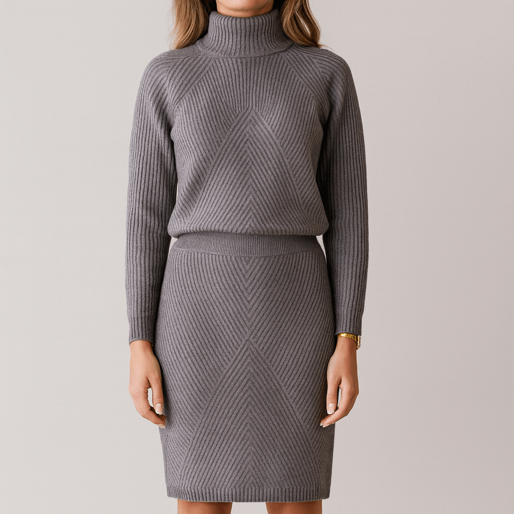 Rosgrove | Women - Slim Fit Knit Set - Two-Piece Outfit