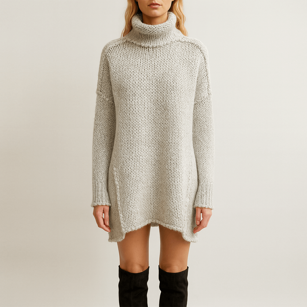 Rosgrove | Women - Soft & Stylish Long Knitted Jumper - Cosy Style