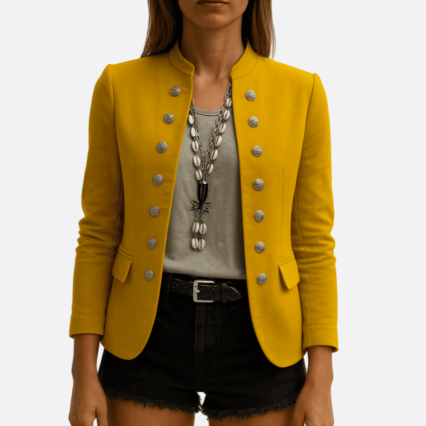 Rosgrove | Women - Structured Fit Tailored Jacket - Woven Fabric