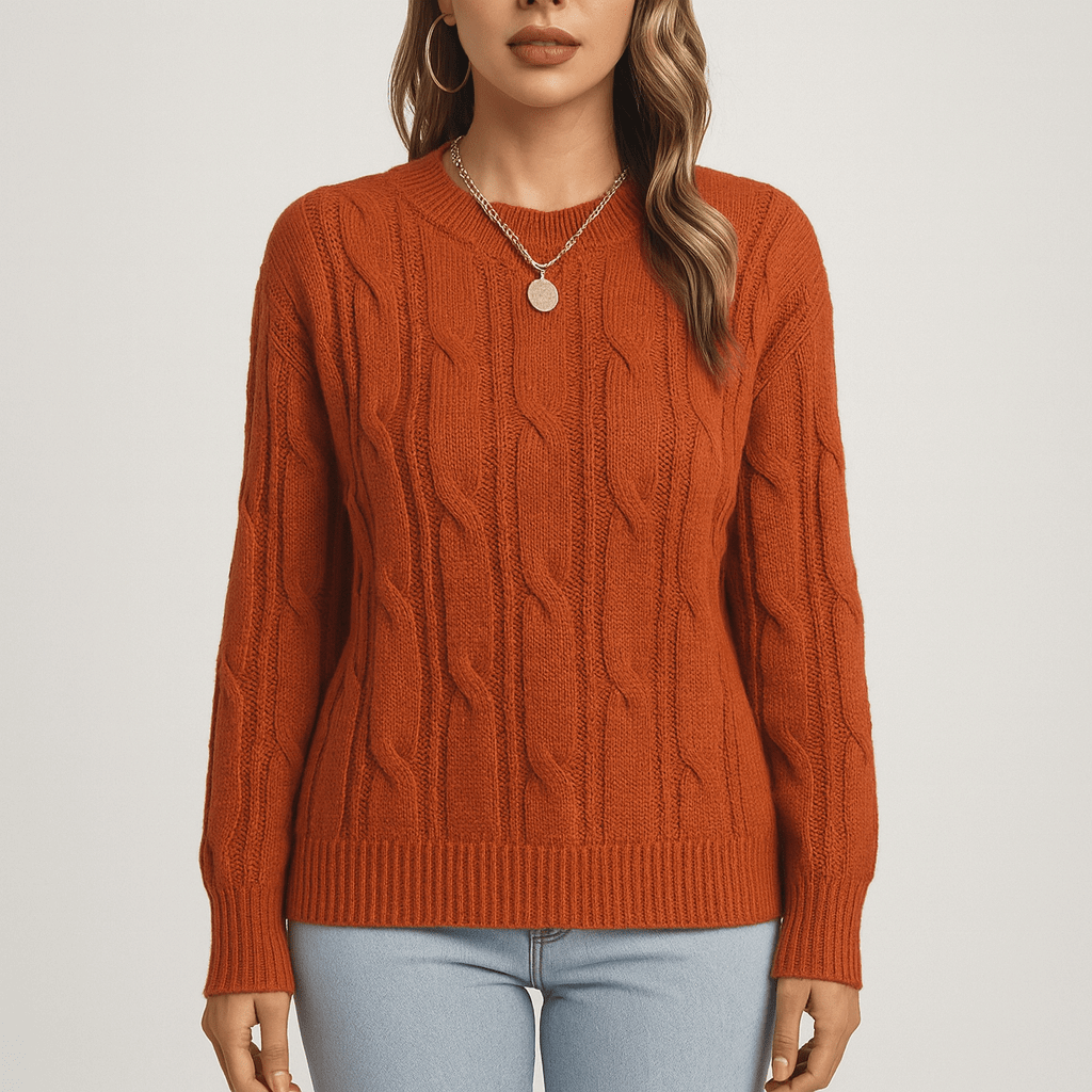 Rosgrove | Women - Structured Knitted Jumper - Cable Design