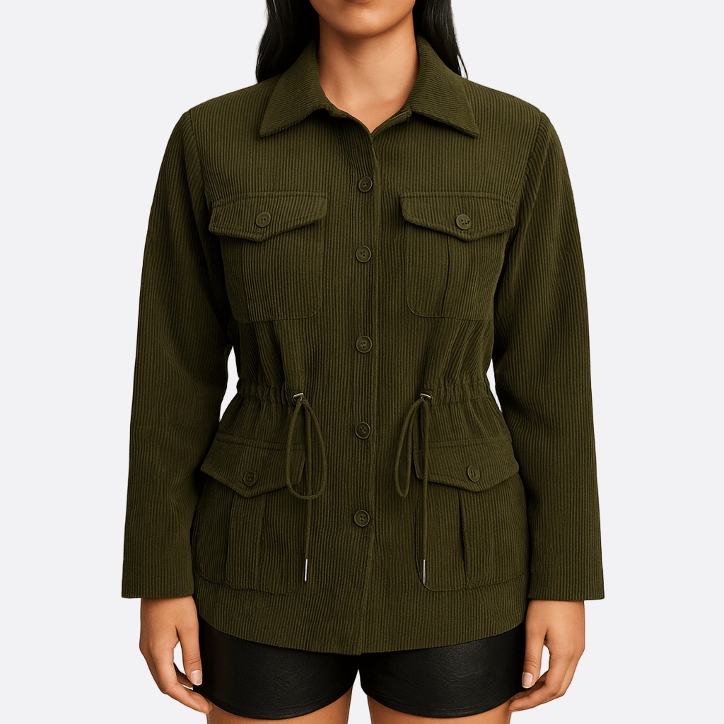 Rosgrove | Women - Stylish Corduroy Jacket with Pockets