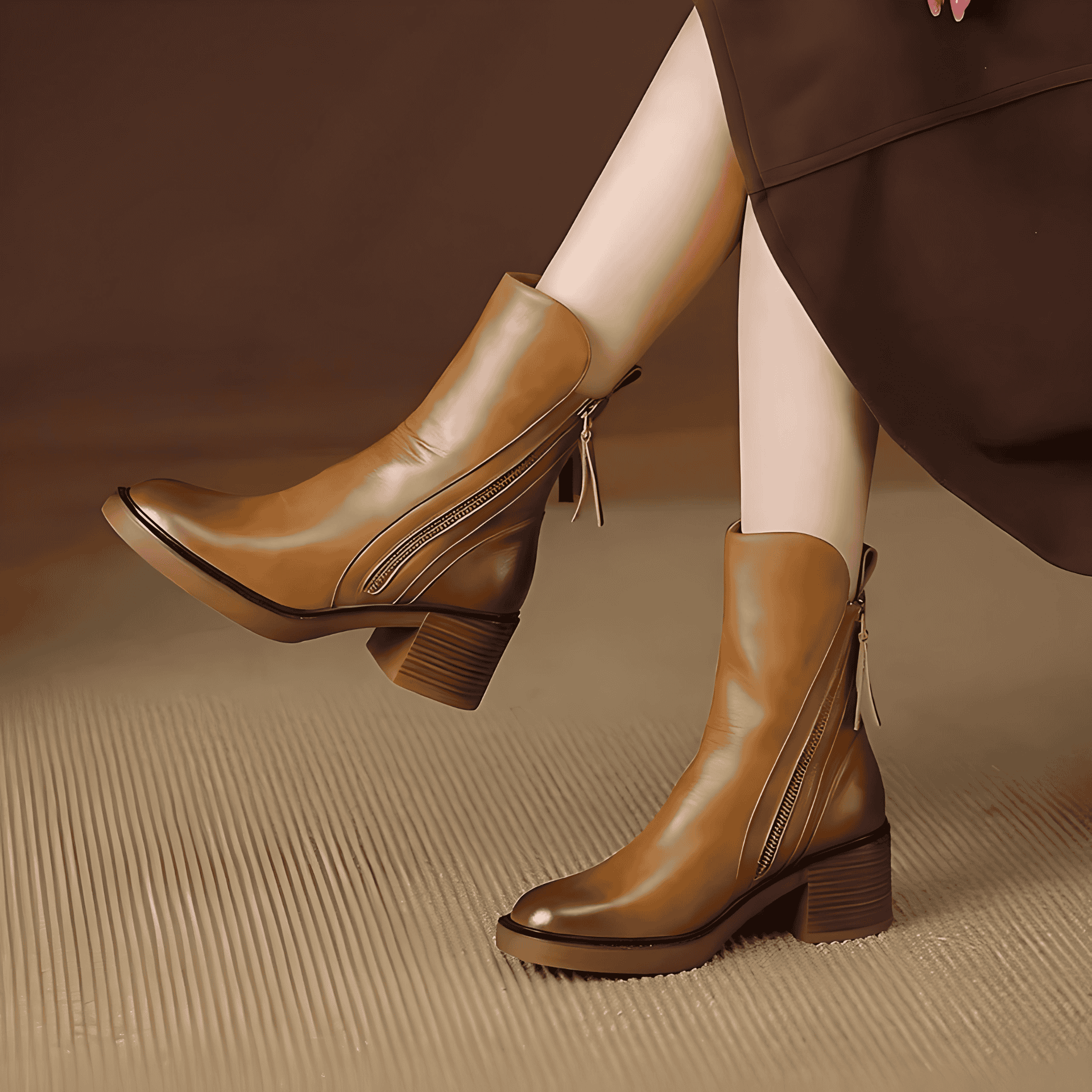 Rosgrove | Women - Stylish Leather Ankle Boots
