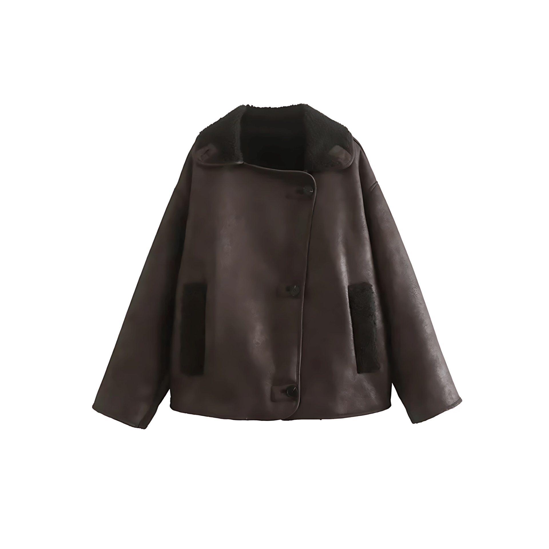 Rosgrove | Women - Stylish Long Sleeve Lapel Jacket - Winter Style