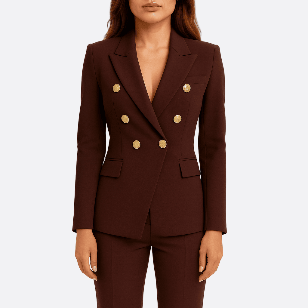 Rosgrove | Women - Tailored Blazer & Trousers Set - Double-Breasted
