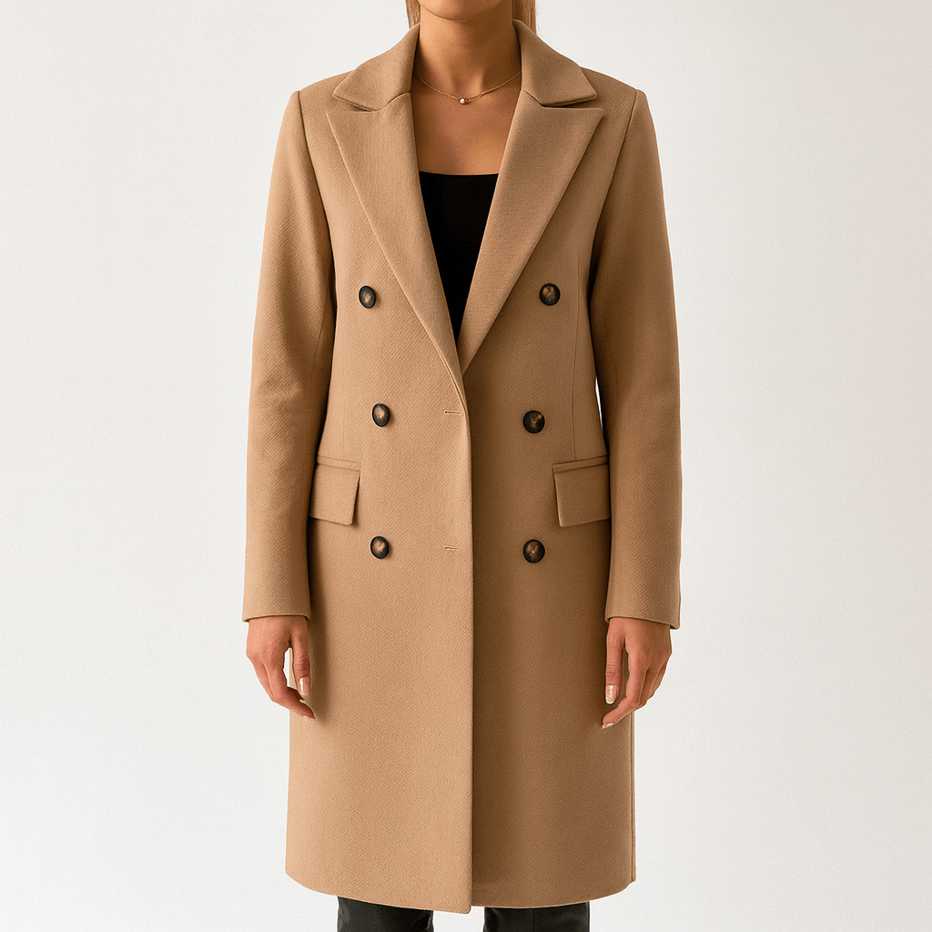Rosgrove | Women - Tailored Fit  Longline Coat – Wool Blend