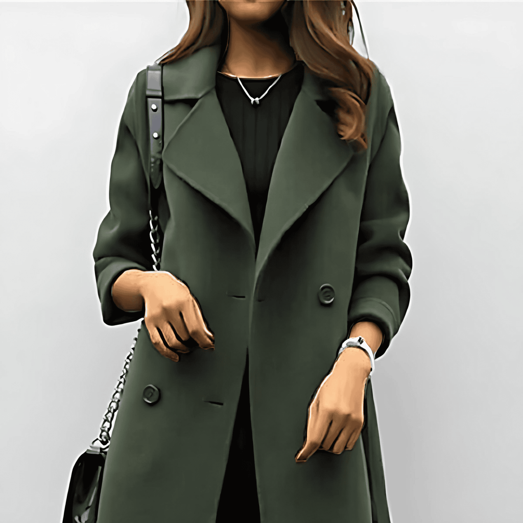 Rosgrove | Women - Tailored Wool Coat - High Collar