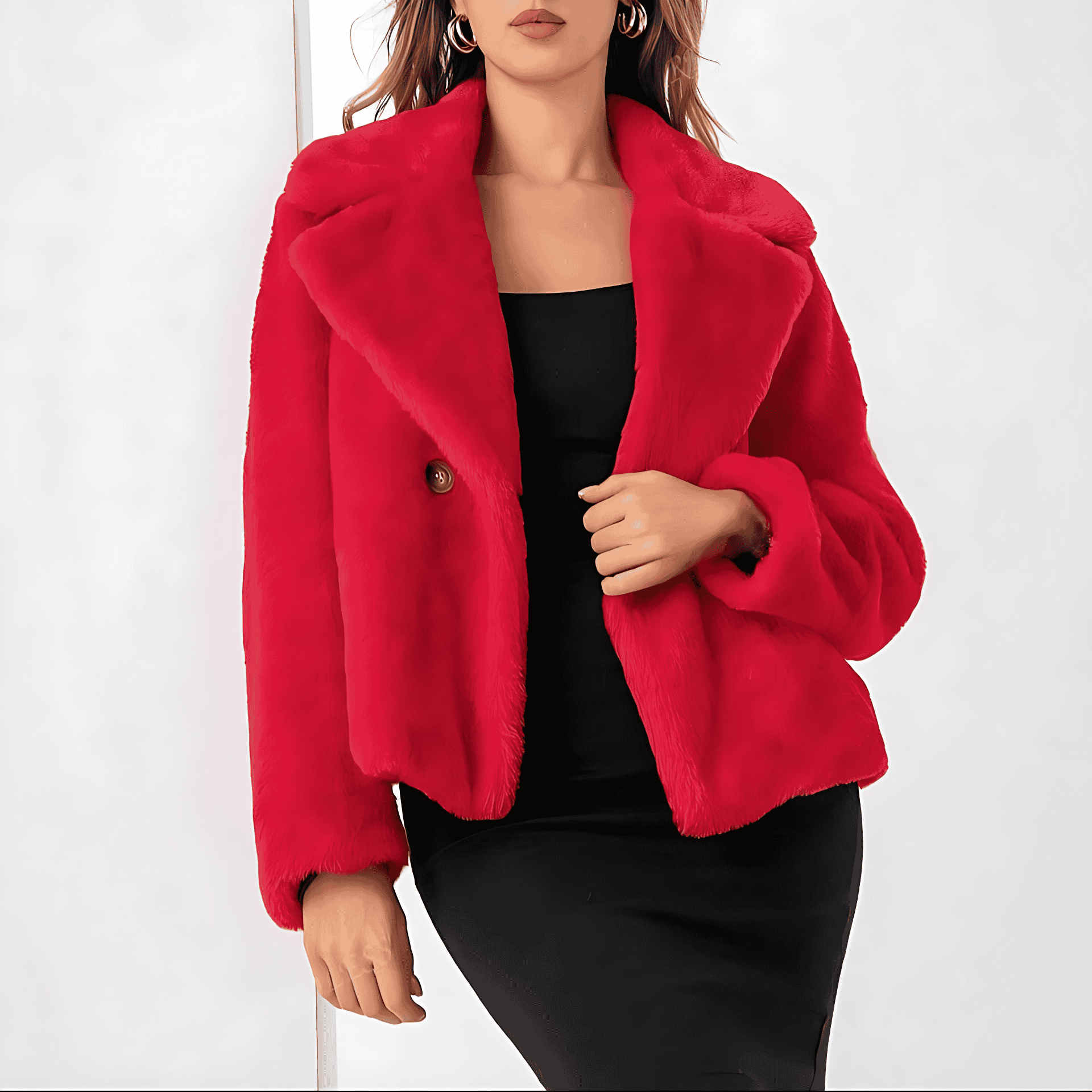 Rosgrove | Women - Trendy Teddy Jacket - Soft Fashion Layer