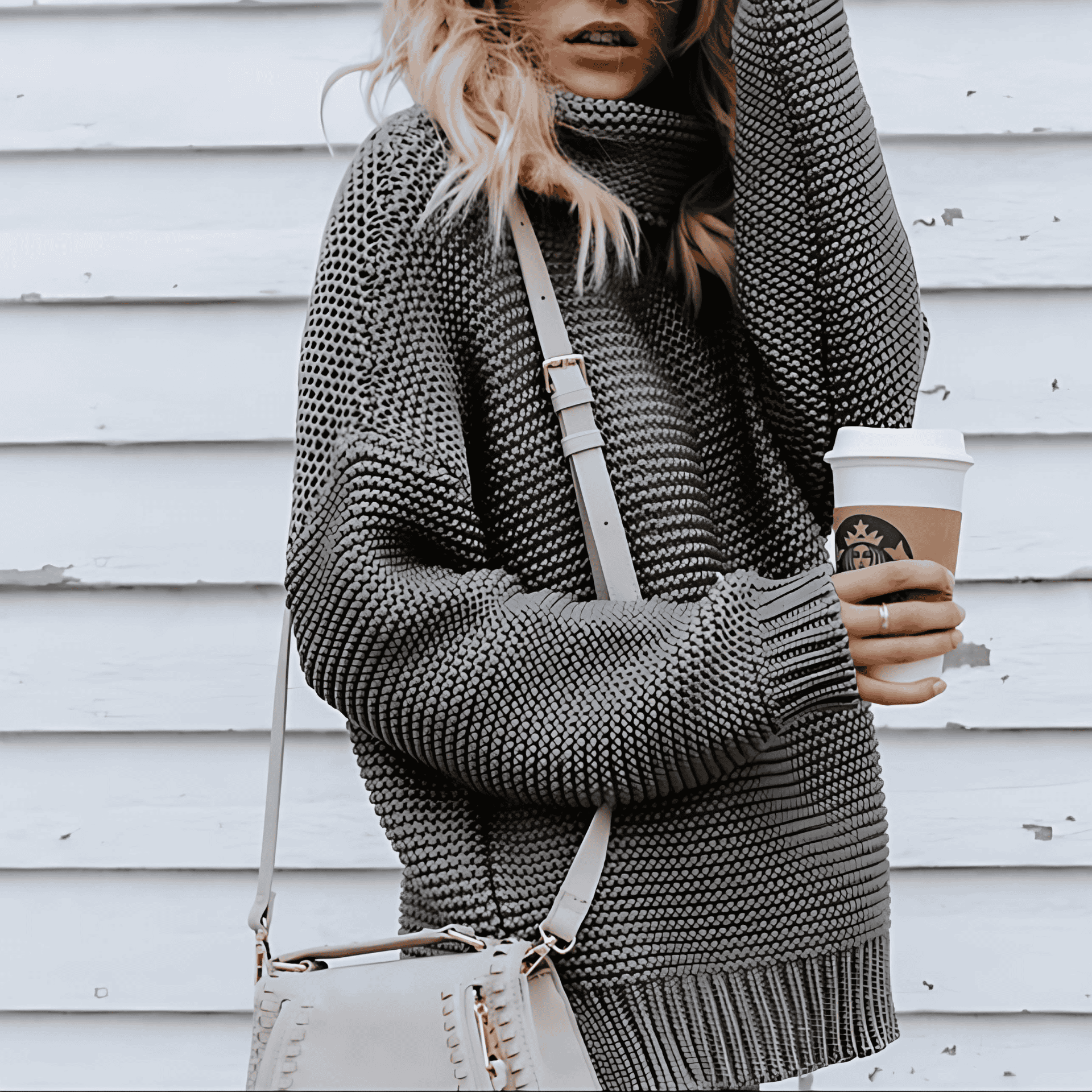 Rosgrove | Women - Turtleneck Jumper - Cozy Knit Wear