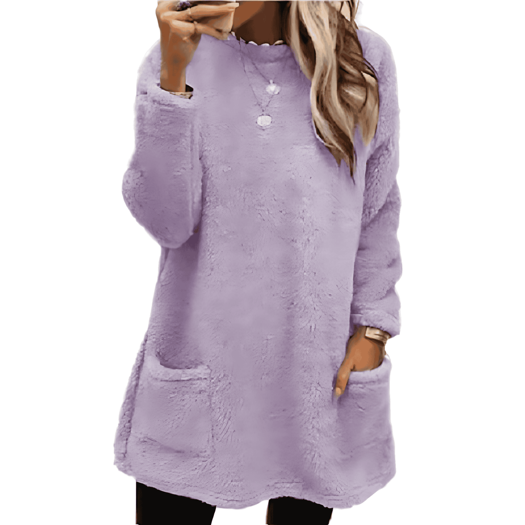 Rosgrove | Women - Wide Cut Fleece Jumper with Pockets