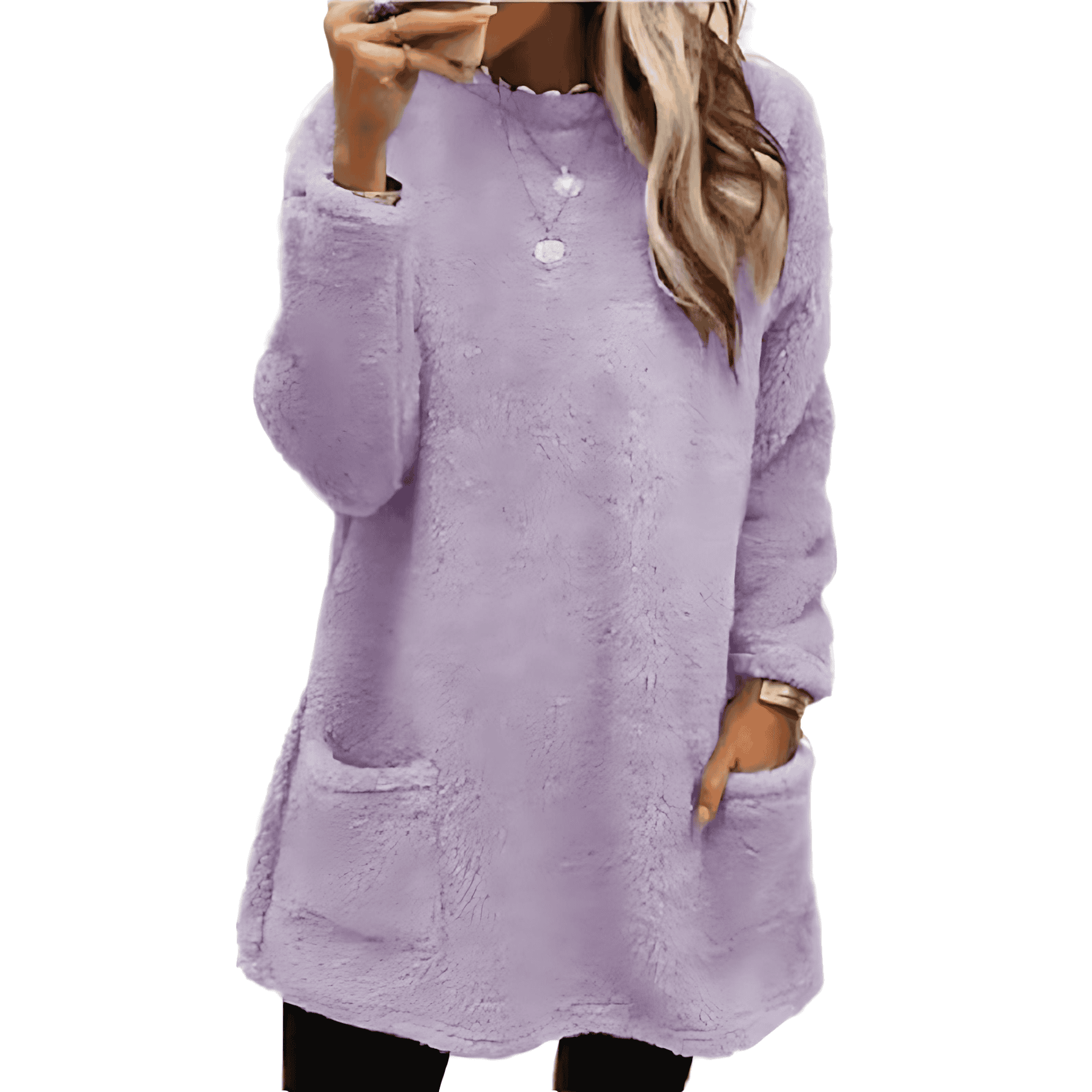 Rosgrove | Women - Wide Cut Fleece Jumper with Pockets
