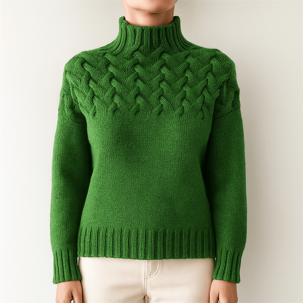 Rosgrove | Women - Winter Knitted Jumper - Turtleneck