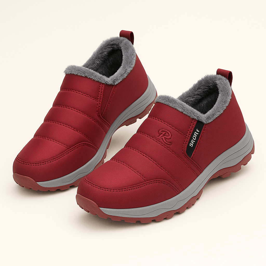 Rosgrove | Women - Winter Slip-On Boots - Zip Closure Style