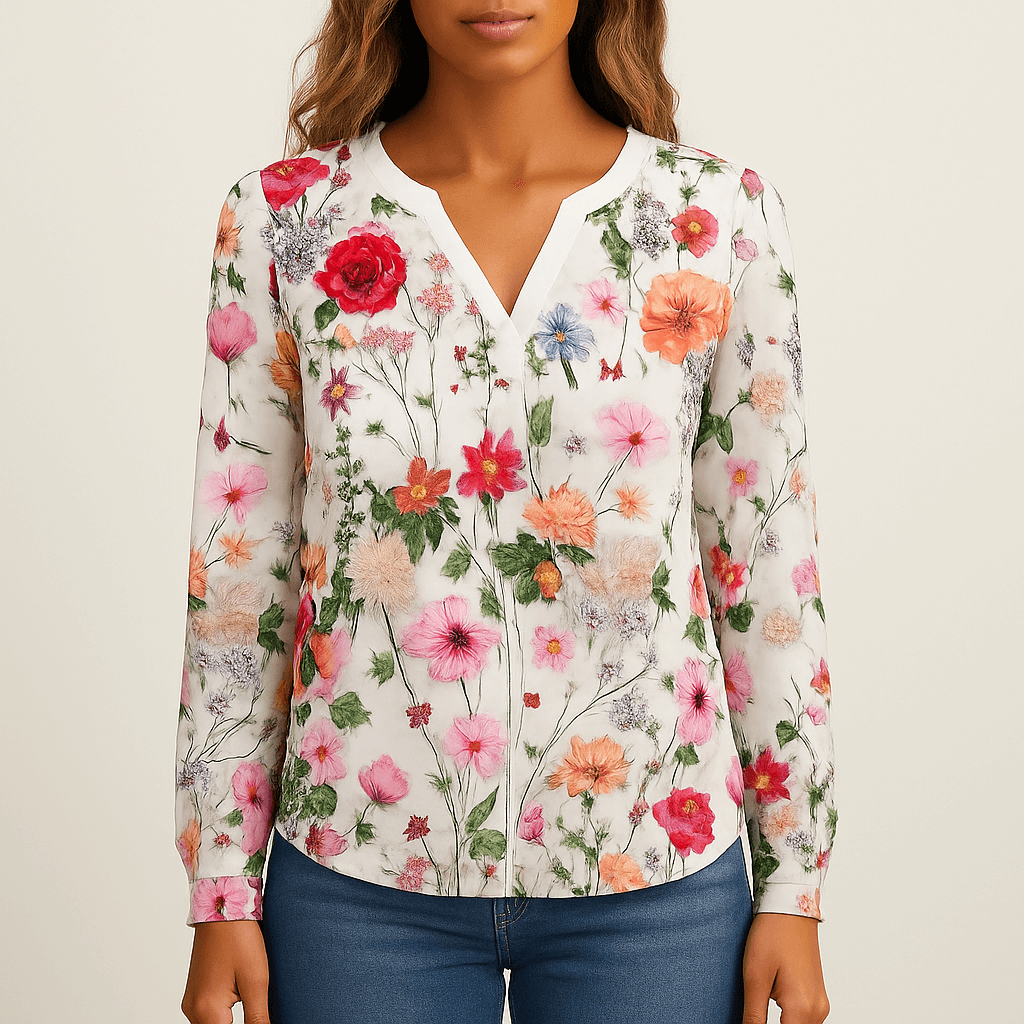 Rosgrove | Women - Blouse - Floral - Lightweight Casual