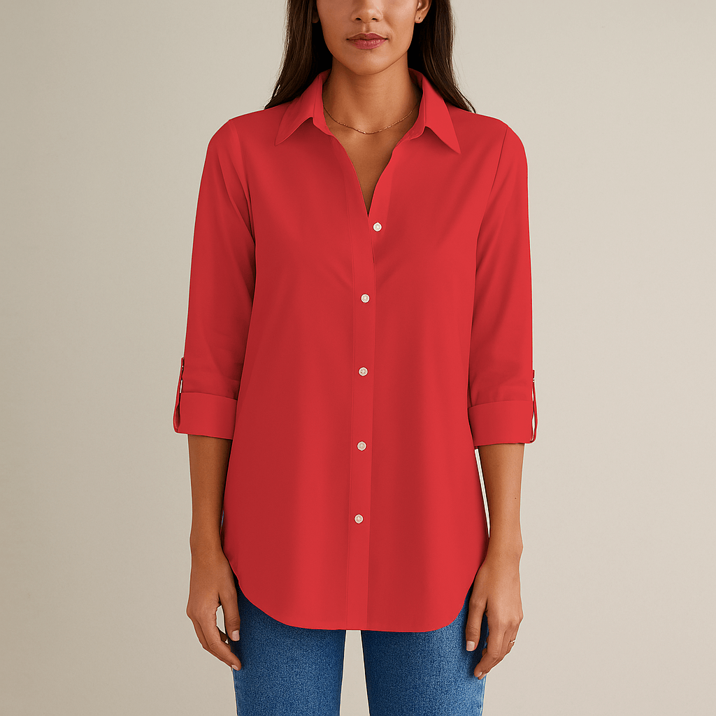 Rosgrove | Women - Blouse - Long Sleeve - Button-Up Style