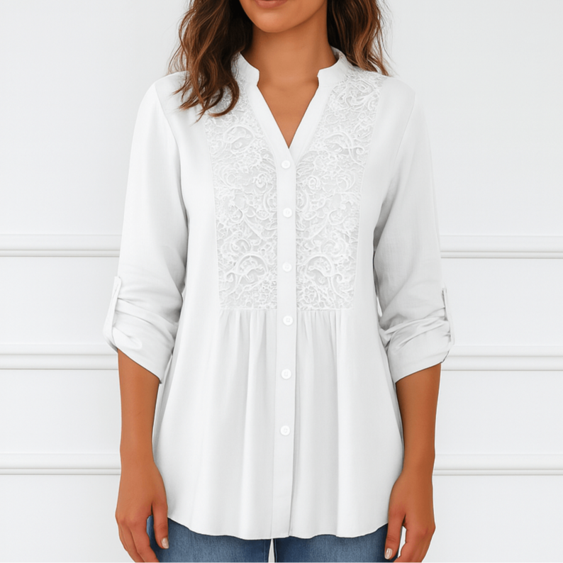 Rosgrove | Women - Blouse - Puff Sleeve - Airy Summer Fit