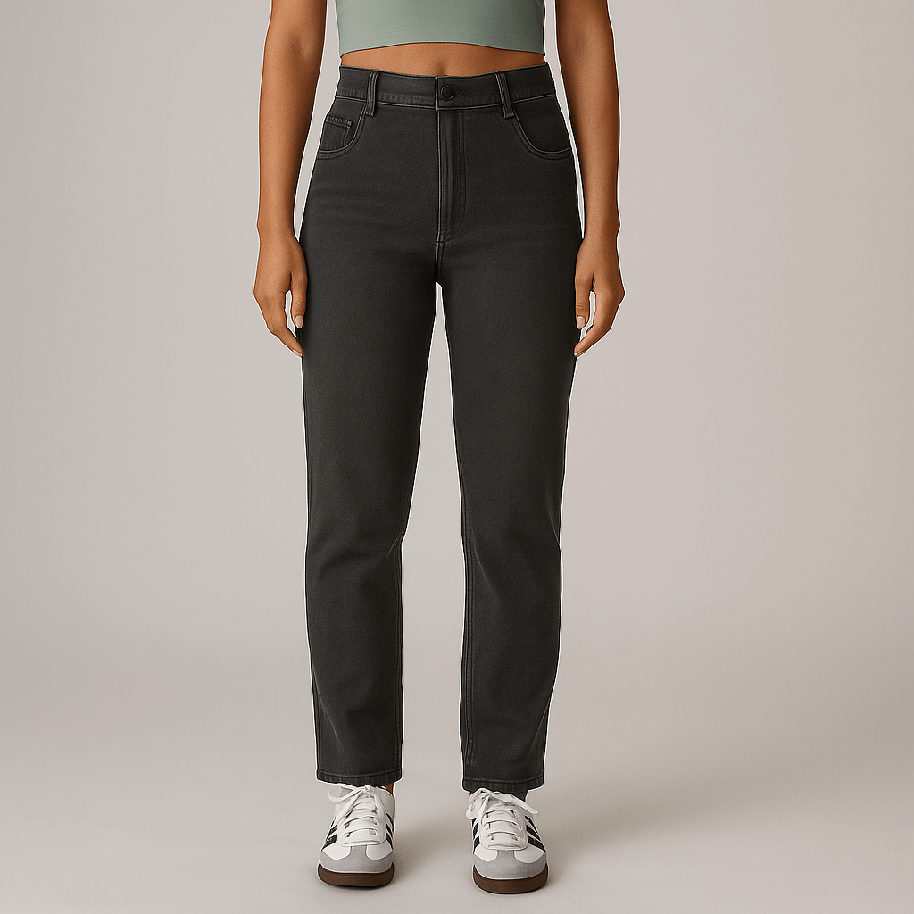 Rosgrove | Women - Elastic Waist Trousers - Stretchy Fabric