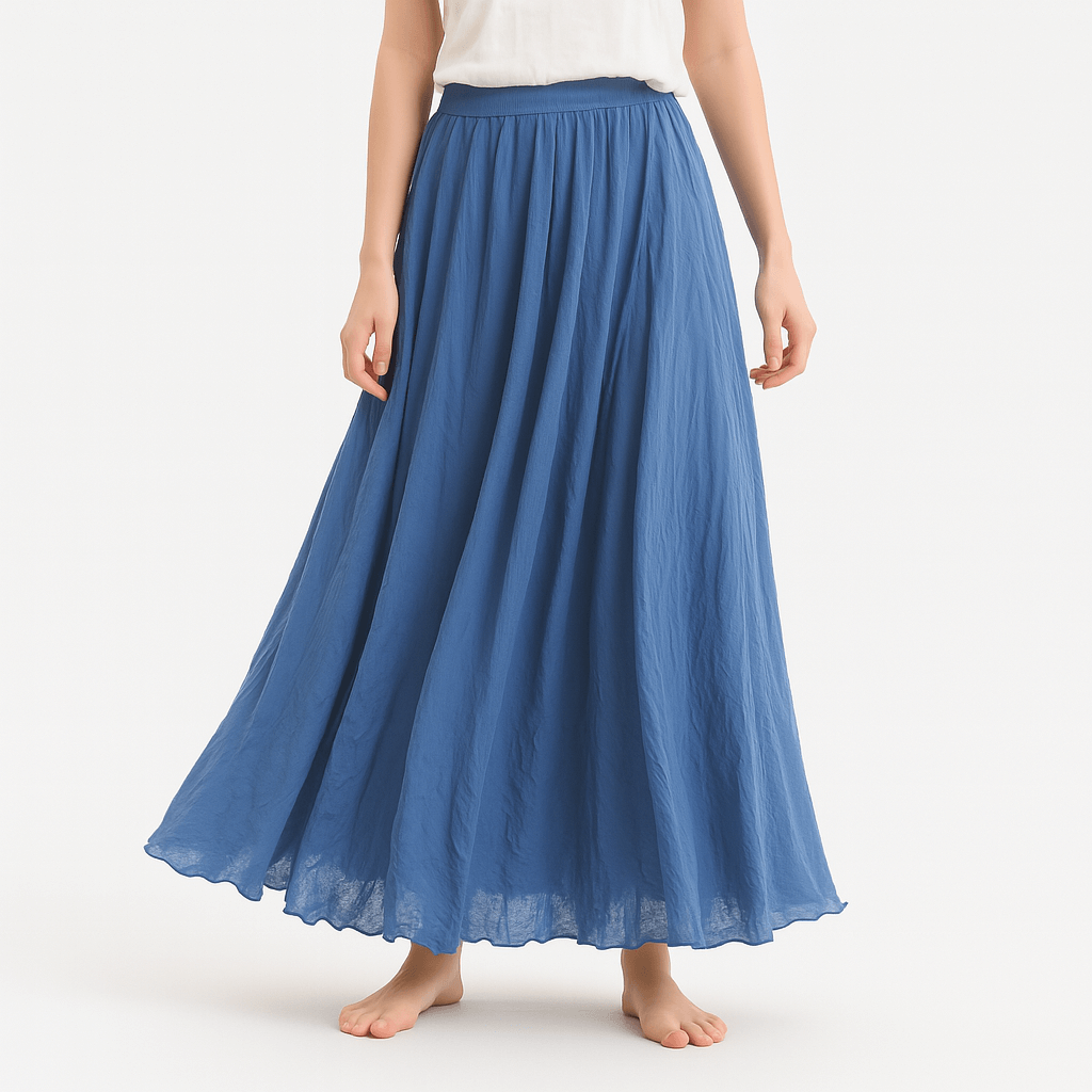Rosgrove | Women - Skirt - Maxi Pleated - Boho Style