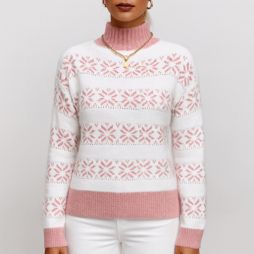 Rosgrove | Women - Snowflake Knit Jumper - Wool Blend