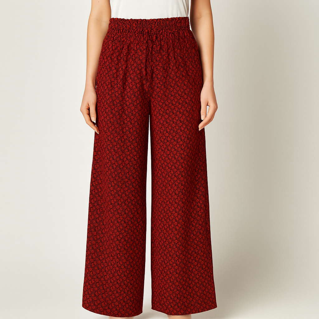 Rosgrove | Women - Wide-Leg Trousers - Lightweight Fabric
