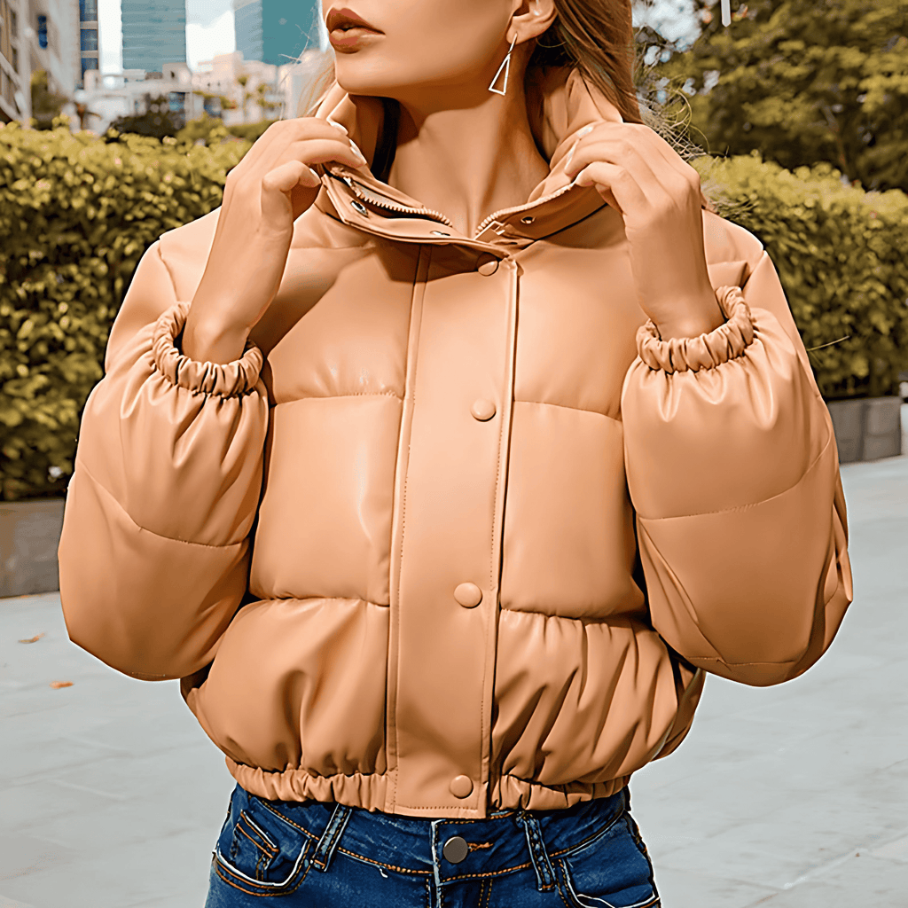 Rosgrove | Women – Bubble Jacket – Glossy Warm Lining