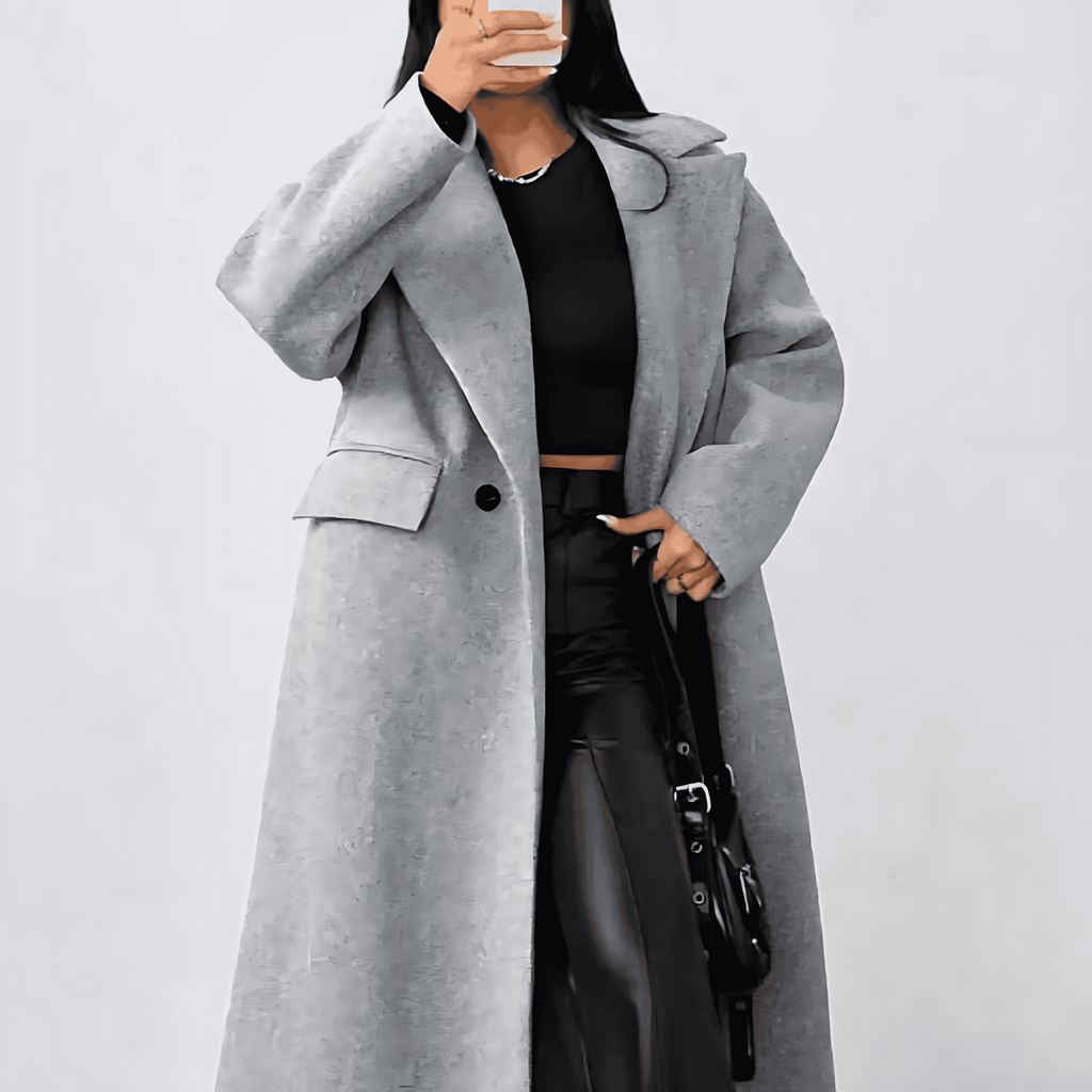 Rosgrove | Women – Oversized Long Coat – Warm Lined