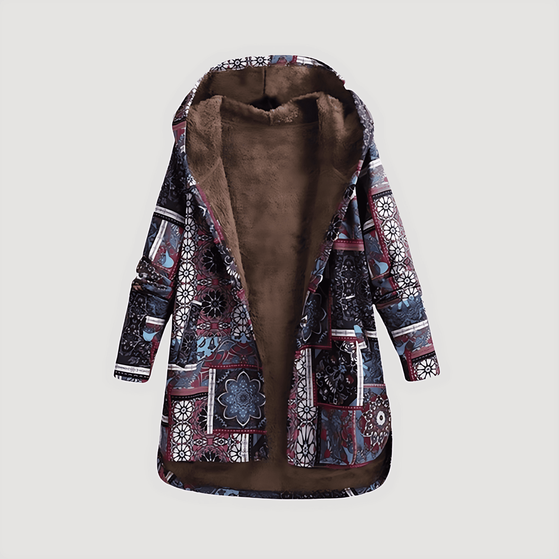 Rosgrove | Women's - Hooded Faux Fur Long Winter Coat