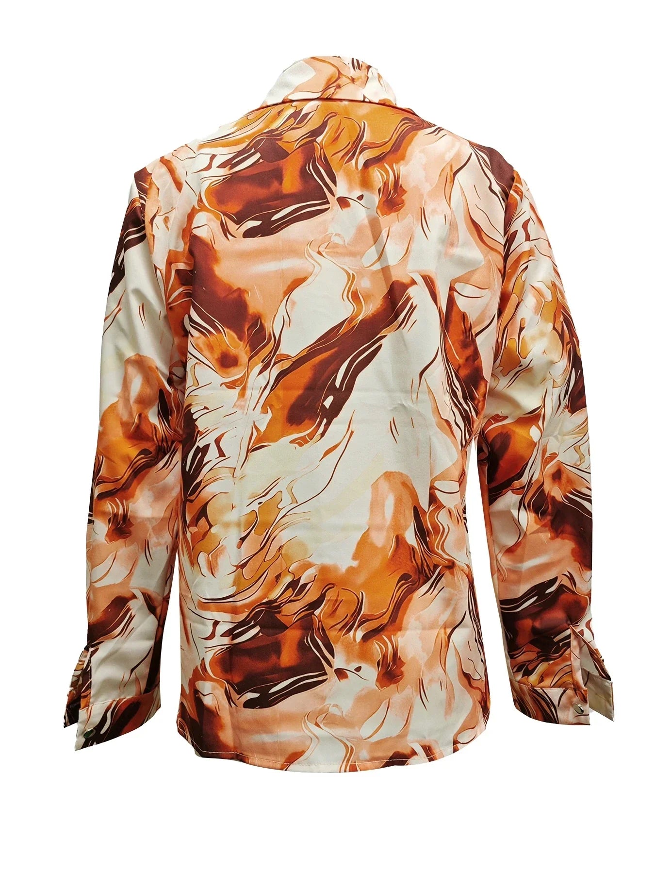 Rosgrove | Women - Shirt - Satin Fabric - Flowing Top